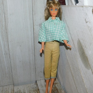 Fashion Doll Yellow Pants, Doll Pants, Vintage Yellow Doll Pants, Vintage Doll Clothes, Vintage Doll Pants, Daysgonebytreasures *c