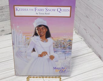 MAGIC ATTIC KEISHIA The Fairy Snow Queen, 1995 Paperback, Children's Book, Memories, Gift, Prop, Daysgonebytreasures *y