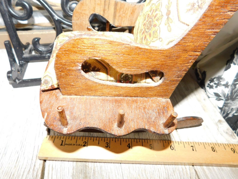 Sewing Pin Coushion and Thread Holder Sewing Rocking Chair Etsy