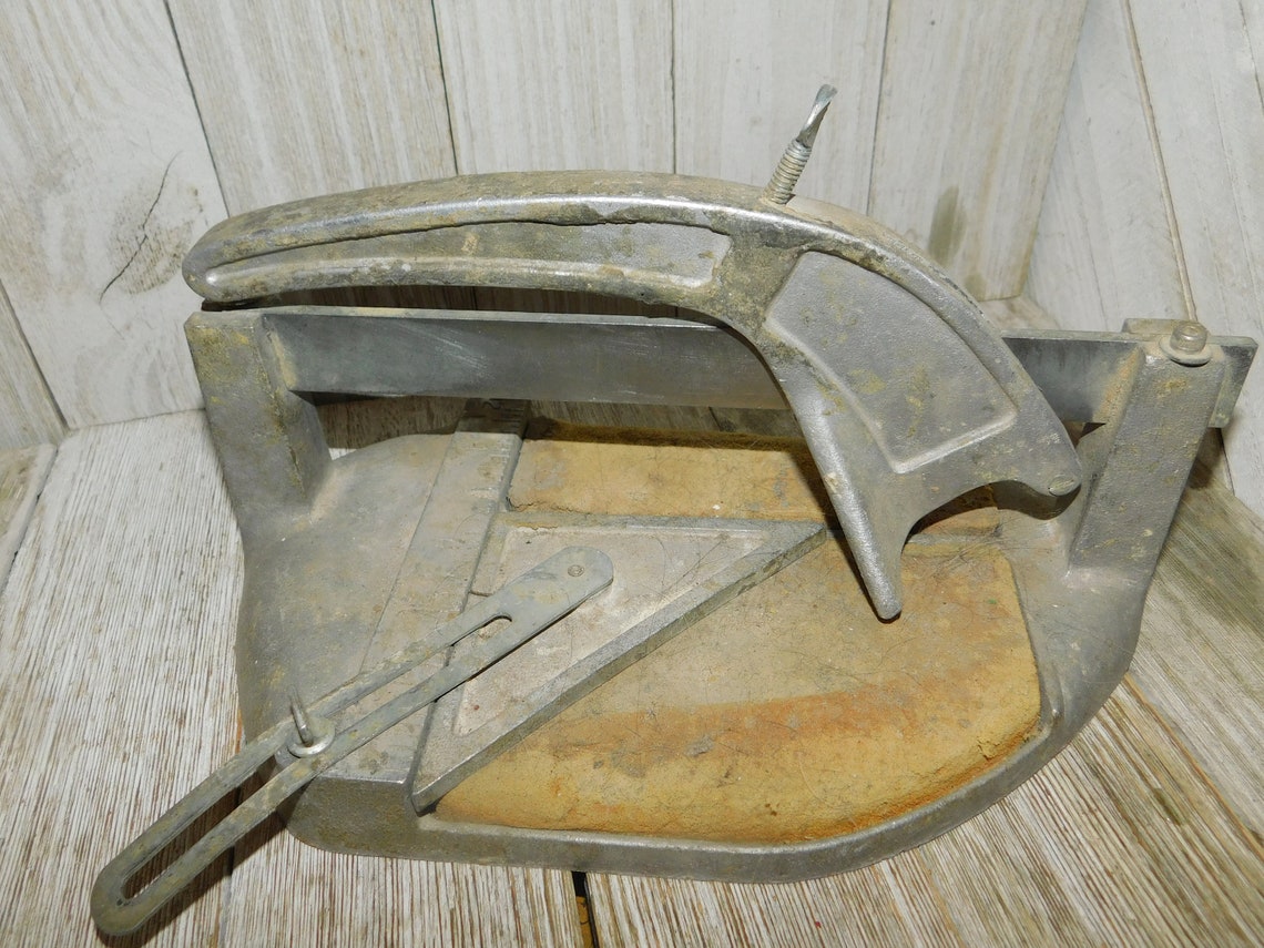 Vintage Tile Cutter Vintage Tools Home Remodeling Tools Etsy
