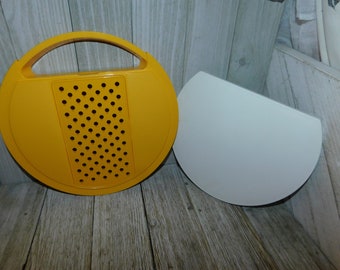 Vintage Round Tin Grater Old Cream City Tin Grater Antique 