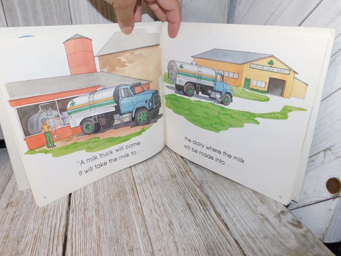 Vintage Ice Cream Cows and Mitten Sheep A Book About Farm - Etsy Australia