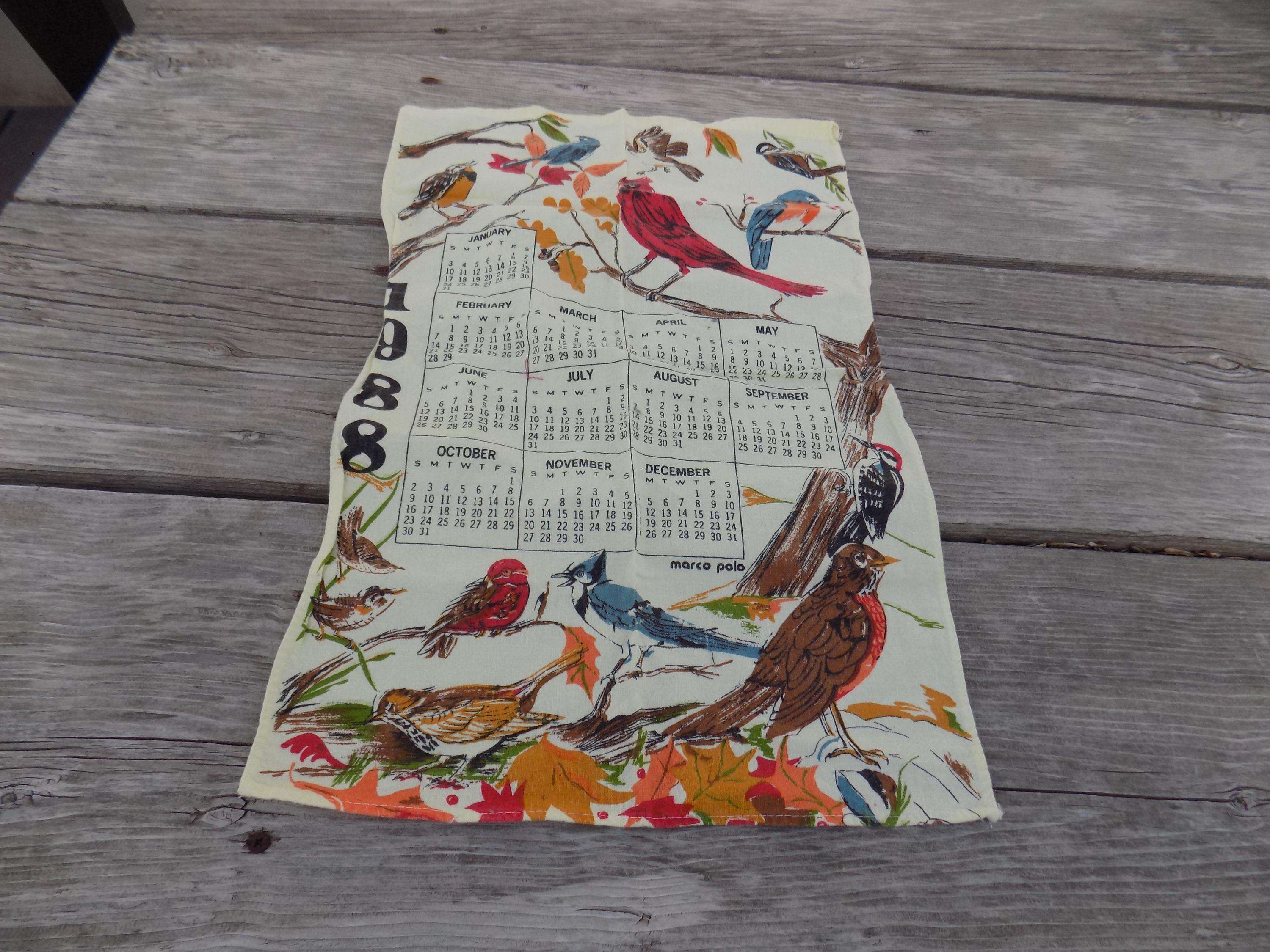 1988 Calendars - Etsy