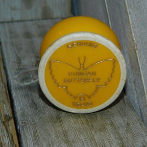 Vintage Duncan Butterfly Yellow and Orange Yo Yo Vintage - Etsy