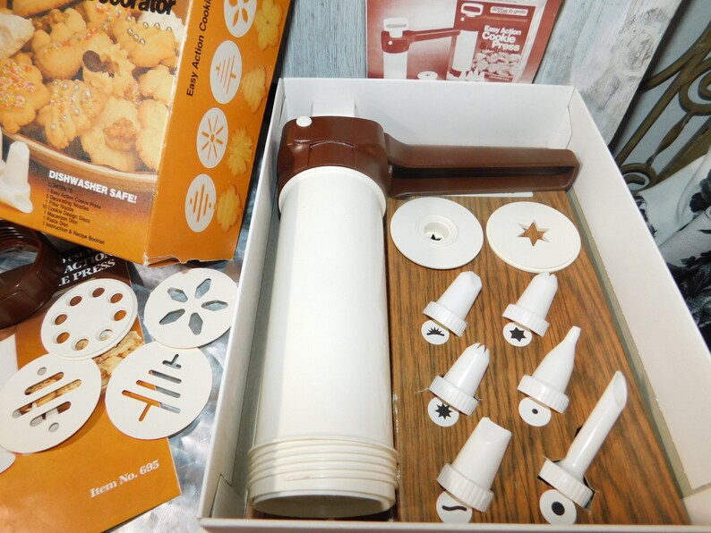 Cookie Press Easy Action Cookie Press Hutzler Gerda & Food Etsy