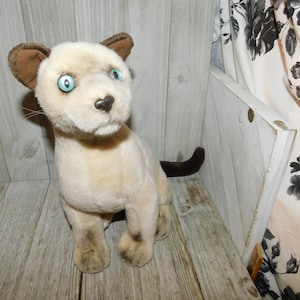 Siamese Stuffed Kitten, Siamese Stuffed Cat, Vintage Toys, Gift, vintage home decor, Childhood Memories Daysgonebytreasures, D*
