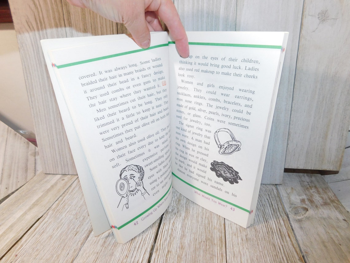 Vintage Growing Up Where Jesus Lived A Beka Book 1995Paper Etsy