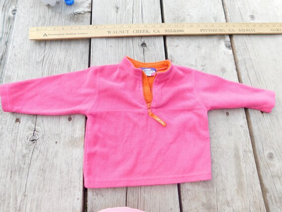 Vtg Girl Old Navy Sweater Fuchsia Pink Old Navy S… - image 2