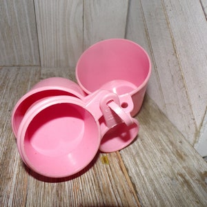 Rae Dunn Disney Tinker bell Measuring Cups.New! Pink Inside. Rare 2023 in  2023