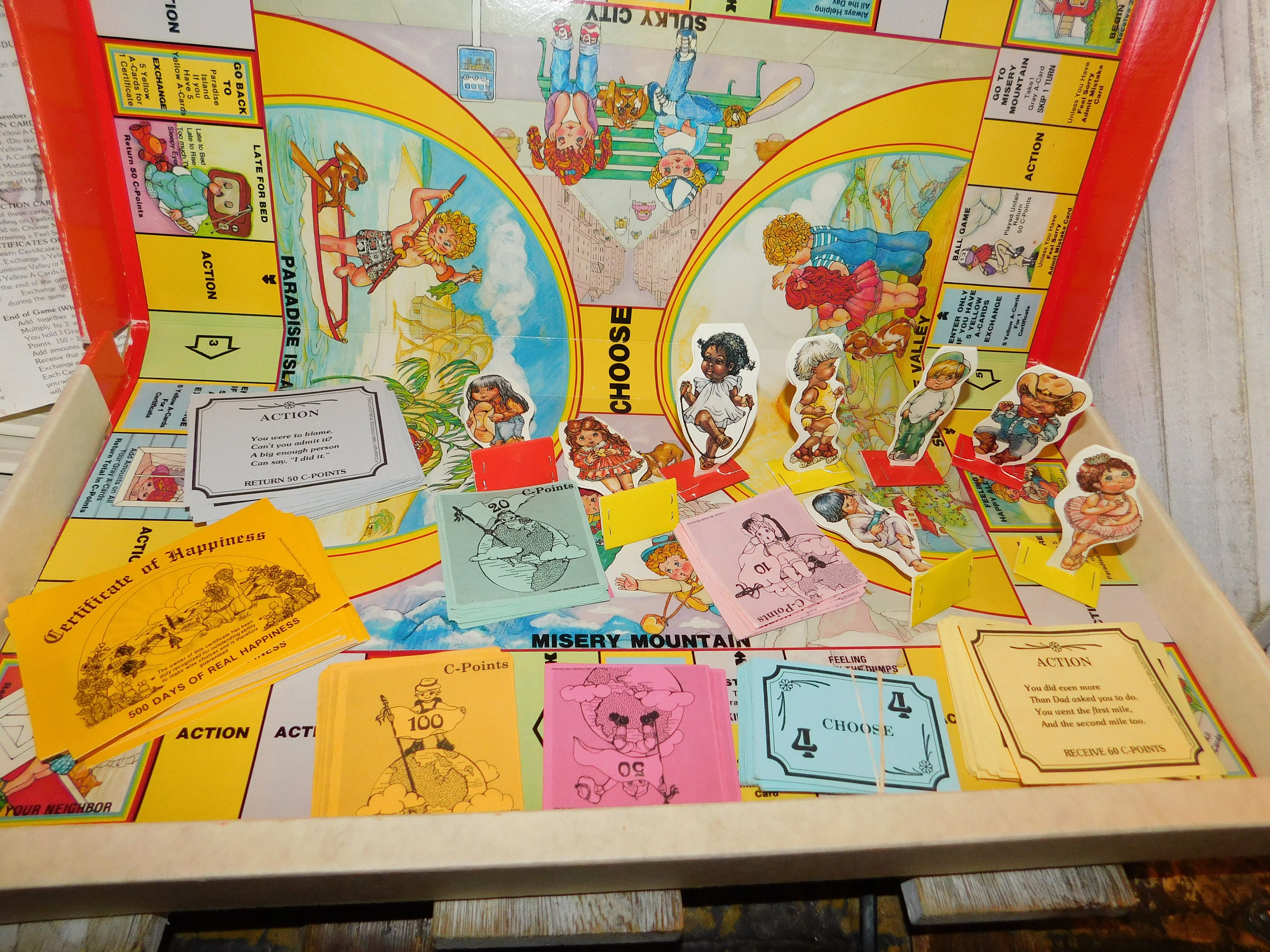 Choose A Way to Happiness Latter Day Saints Board Game 1980