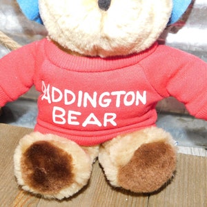 Paddington Bear, Eden Toys Paddington Stuffed Plush Bear 1981, Vintage Teddy Bear, Vintage Bear, Vintage Stuffed Toys, :shc image 6