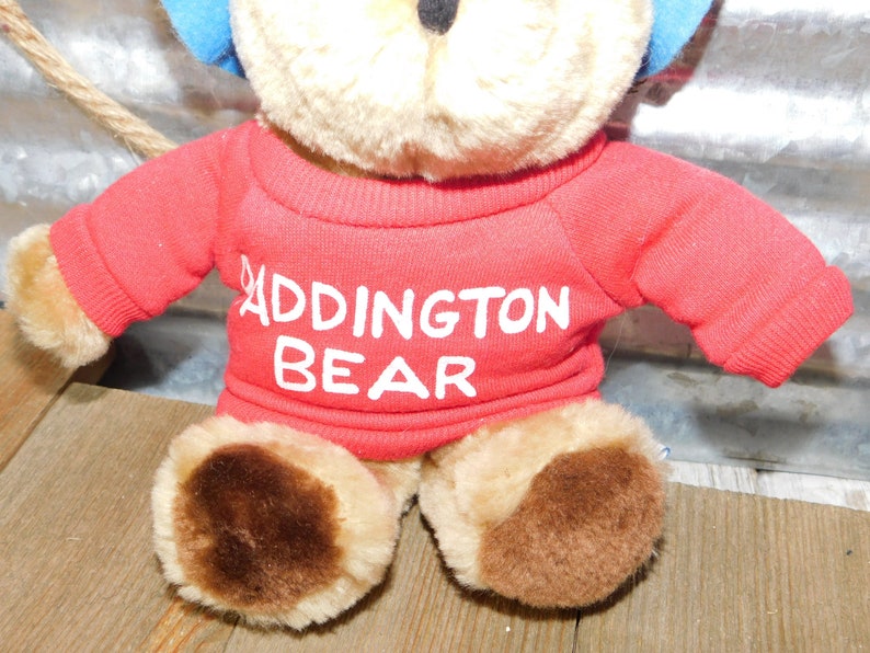 Paddington Bear, Eden Toys Paddington Stuffed Plush Bear 1981, Vintage Teddy Bear, Vintage Bear, Vintage Stuffed Toys, :shc image 6