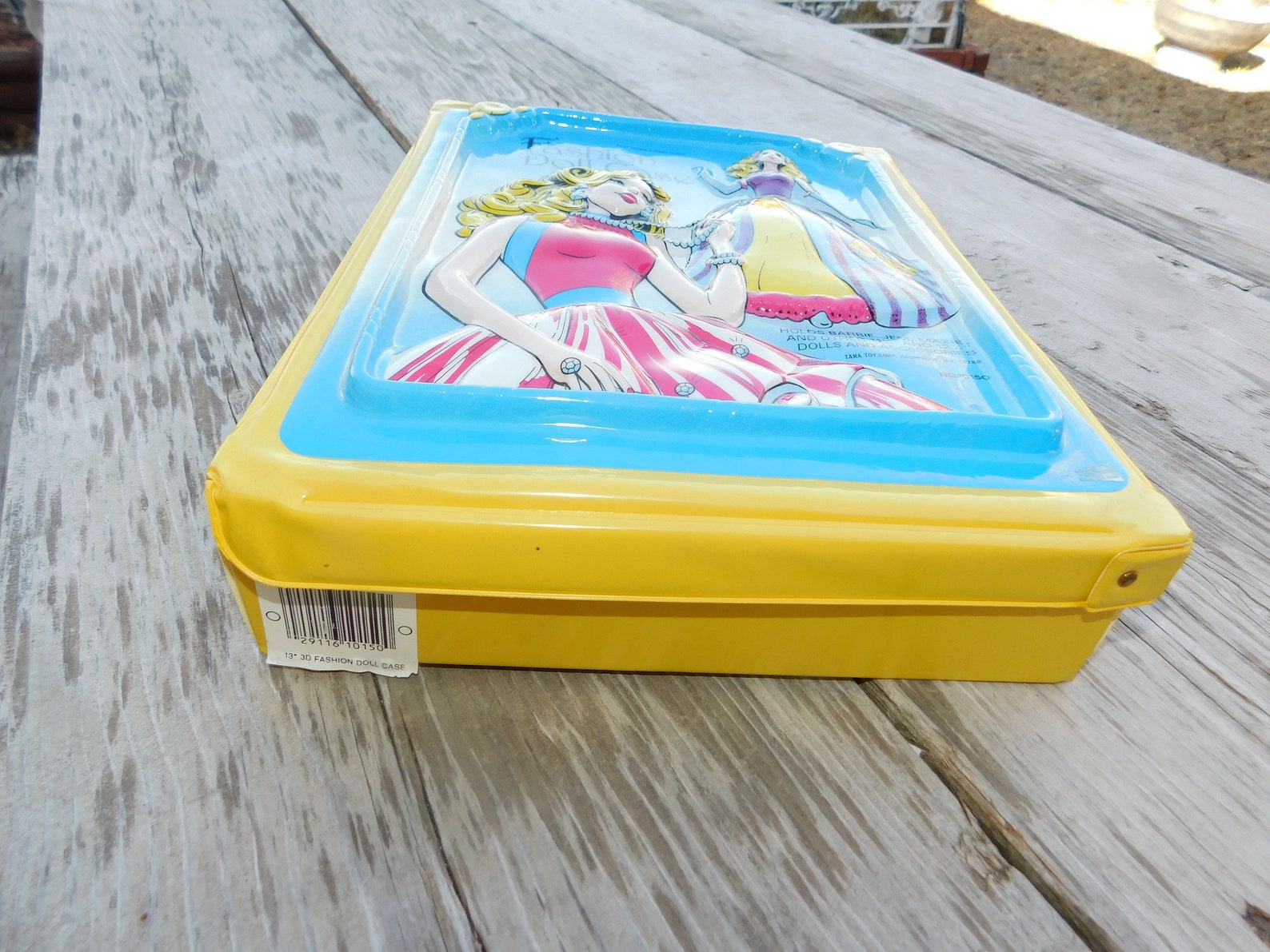 Vintage Fashion Doll Case Vintage Doll Case Yellow Doll Etsy