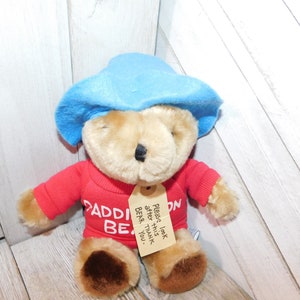 Paddington Bear Eden Toys Paddington Stuffed Plush  Bear 1981, Vintage Teddy Bear Vintage Bear Vintage Stuffed Toys Daysgonebytreasures *y