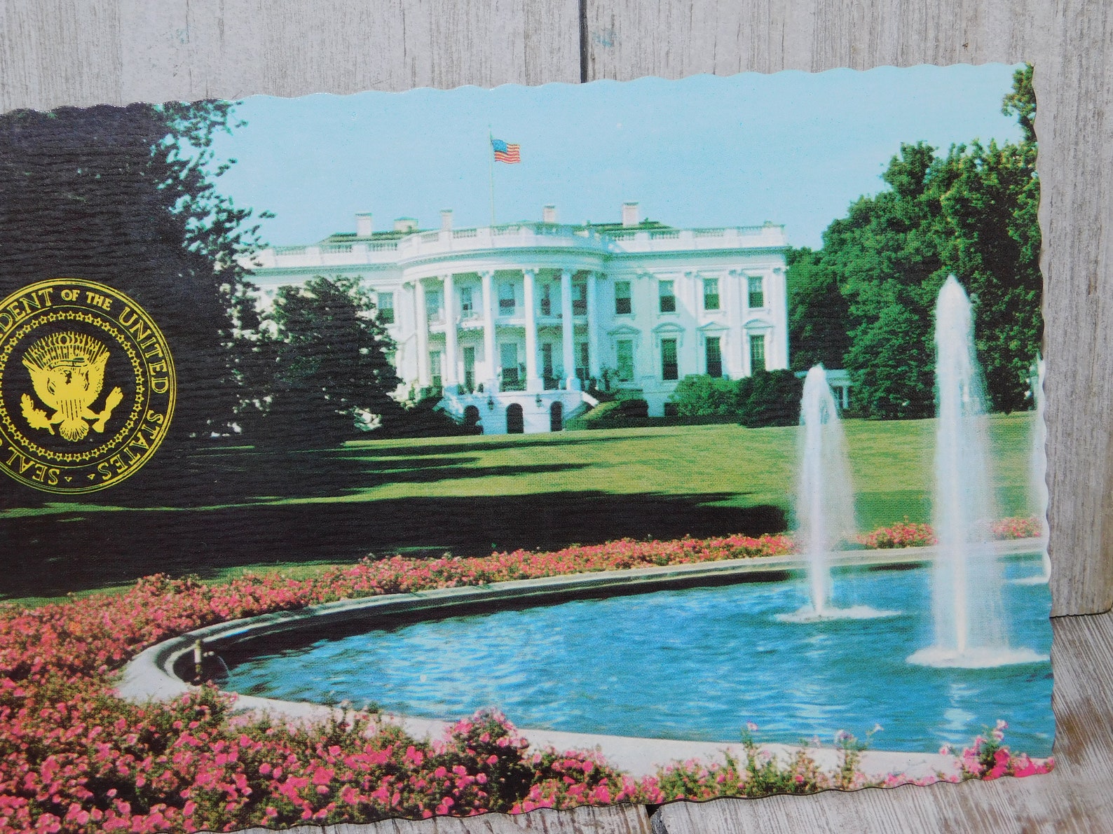 Postcard-the White House South Portico Postcard Travel - Etsy