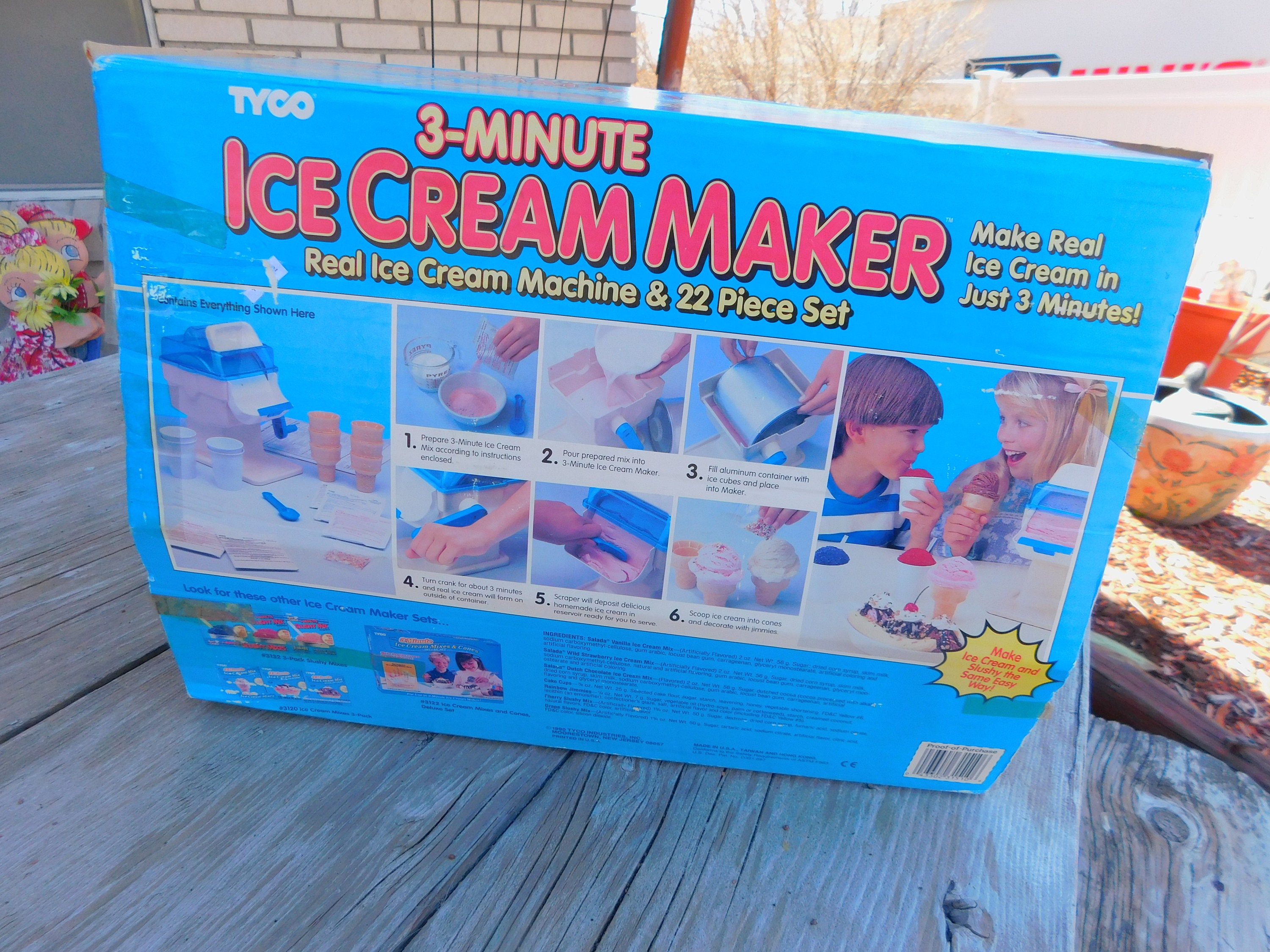 Tyco ice cream maker new arrivals