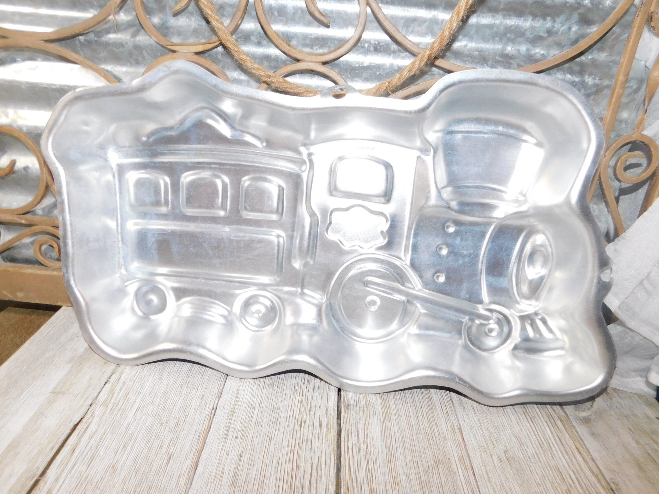 Train Cake Pan Train Birthday Party Pot Luck Prop fs Etsy