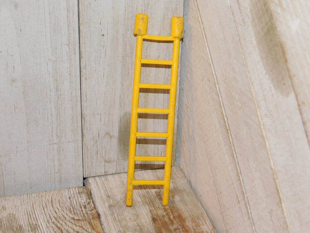 Vtg Toy Ladder Plastic Toy Ladder Vintage Toys Toy Etsy