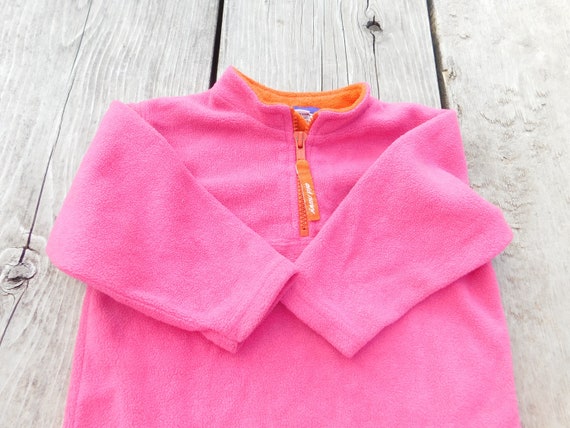 Vtg Girl Old Navy Sweater Fuchsia Pink Old Navy S… - image 4
