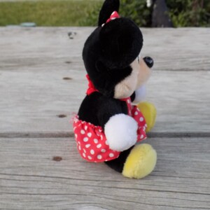 Minnie Mouse Plush, Vintage Plush, Vtg Stuffed Animals, Small Minnie Mouse, Memories, Gift, Prop, Daysgonebytreasures * image 9