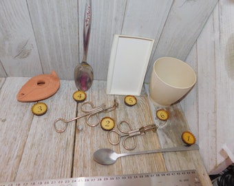 Utensilios de cocina, recipientes Tupperware, deshuesador de semillas, mantequera, cuchara larga, herramienta de arcilla, utensilios de cocina, regalo, accesorios, recuerdos, Daysgonebytreasures *