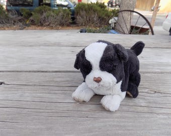 Furreal Friends Puppy Dog Black White 2003 WORKS Toy Puppy, Vtg