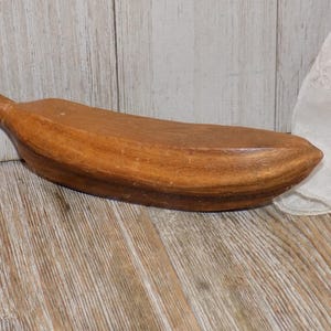 BANANA WOOD FRUIT, Fake Banana, Kitchen Decor, Wood Fruit, Wood Decor, Farmhouse Decor, Memories, Gift, Prop, Daysgonebytreasures