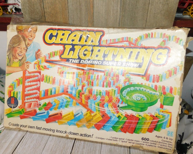 Chain Lightning the Dominos Super Show 1981 Dominoes Vintage Etsy