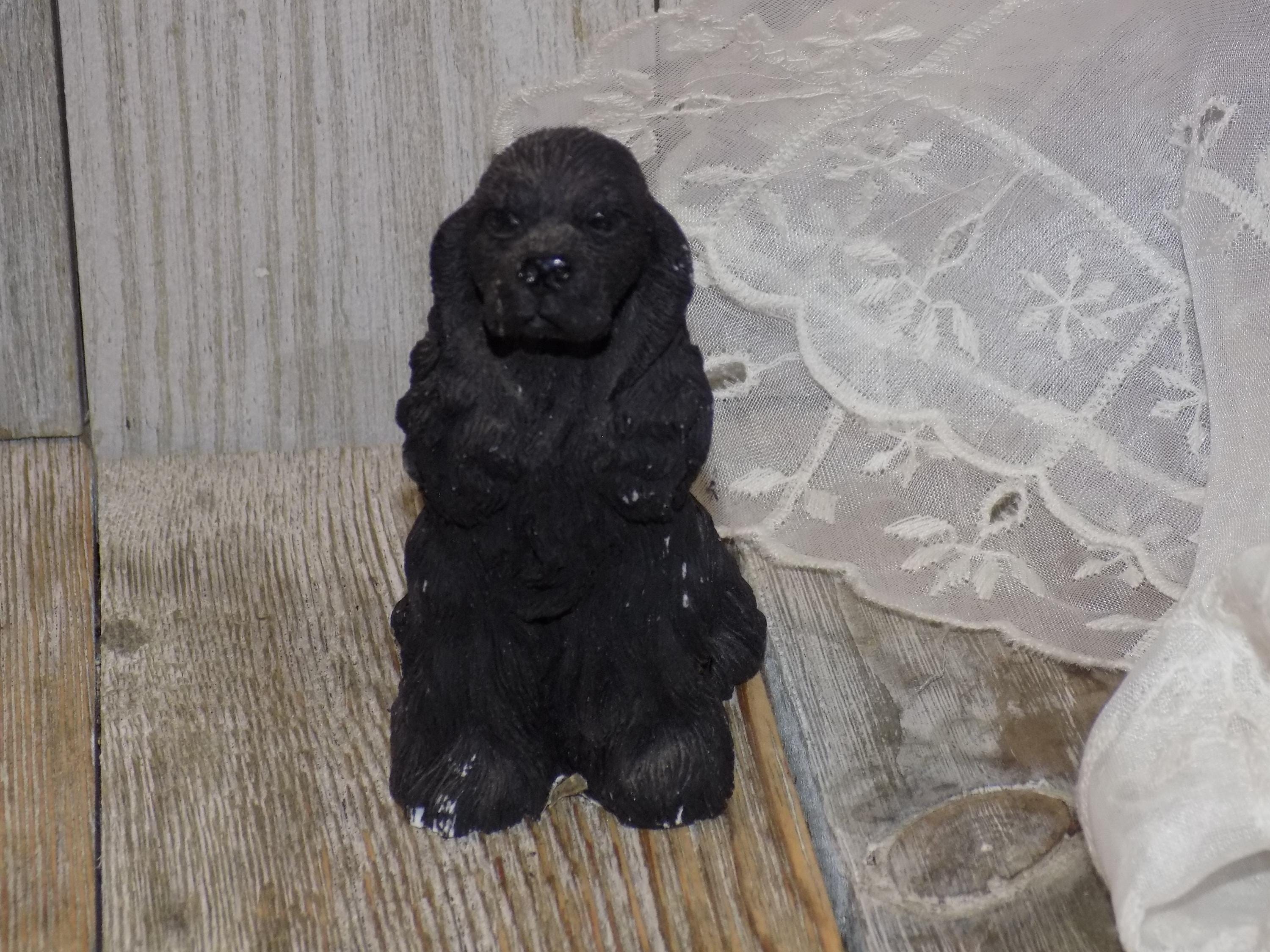 チョコレート型　アンティーク　ベルギー　コッカースパニエル Vintage Cocker Spaniel Figurine - Etsy