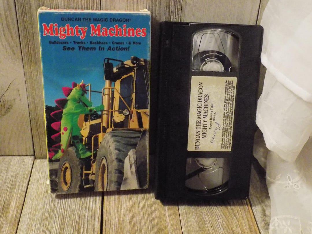 MIGHTY MACHINE VHS 1994 Movie Kids Movie See Them in Action, Memories ...