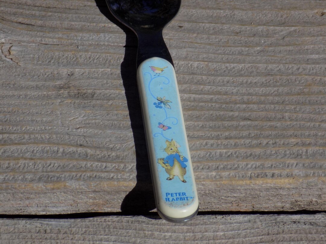 Peter Rabbit Spoon England Peter Rabbit Small Spoon, Vintage Childs Spoon, Memories, Gift, Prop ...