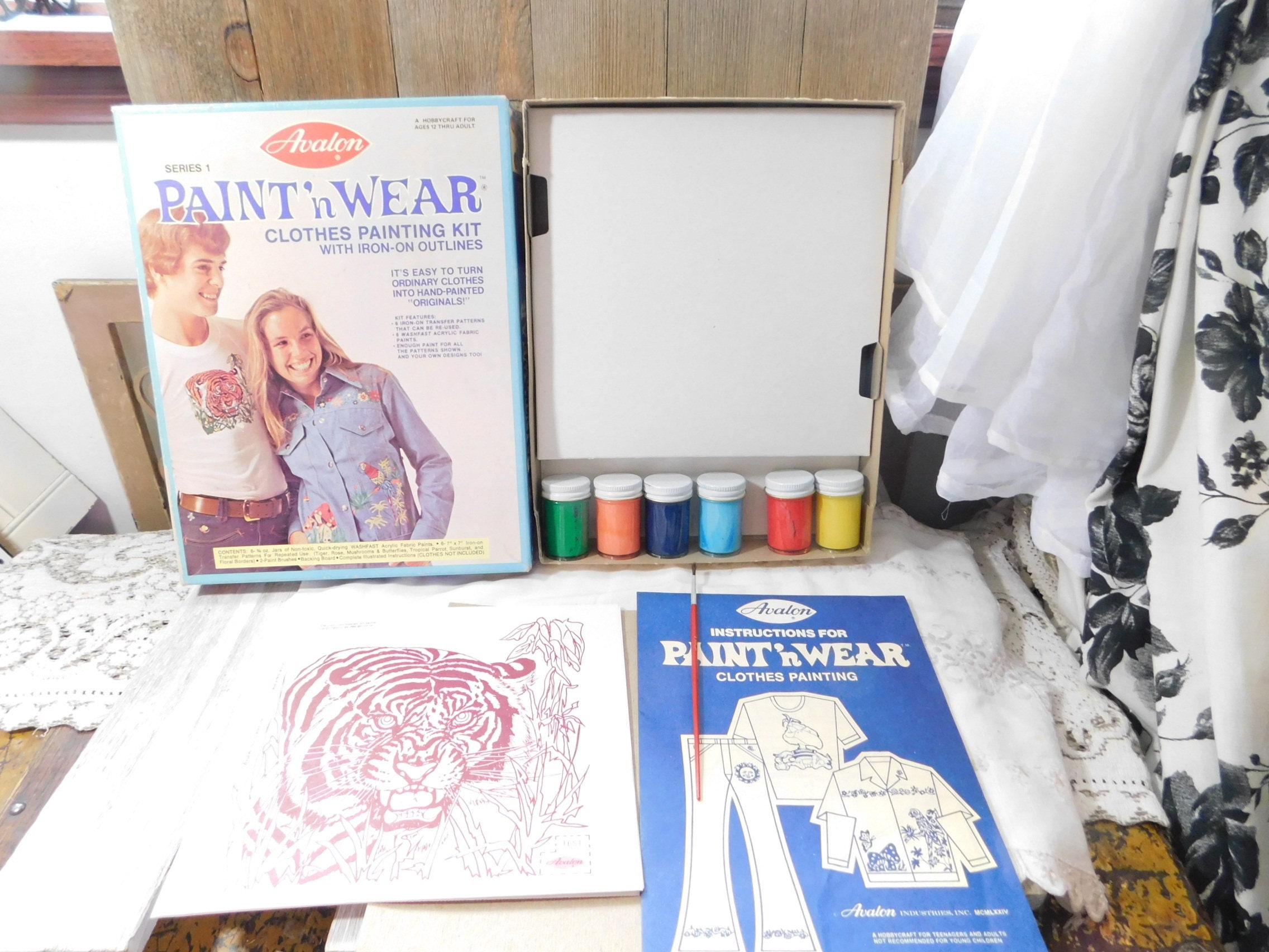 Paint and Wear Kit Never Used Serie 1 Kit Vintage Paint kit Etsy