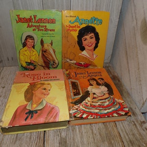 Vtg Lawrence Welk Show Rose In Bloom, Books By Barlow Meyers Janet Lennon Annette Disney Hardcover Book Memories Daysgonebytreasures