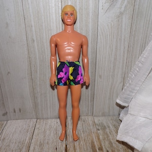 Malibu Barbie Ken, Great Condition 1979, Vintage Boy Doll, Mattel Doll Memories, Gift, Prop, Daysgonebytreasures *y
