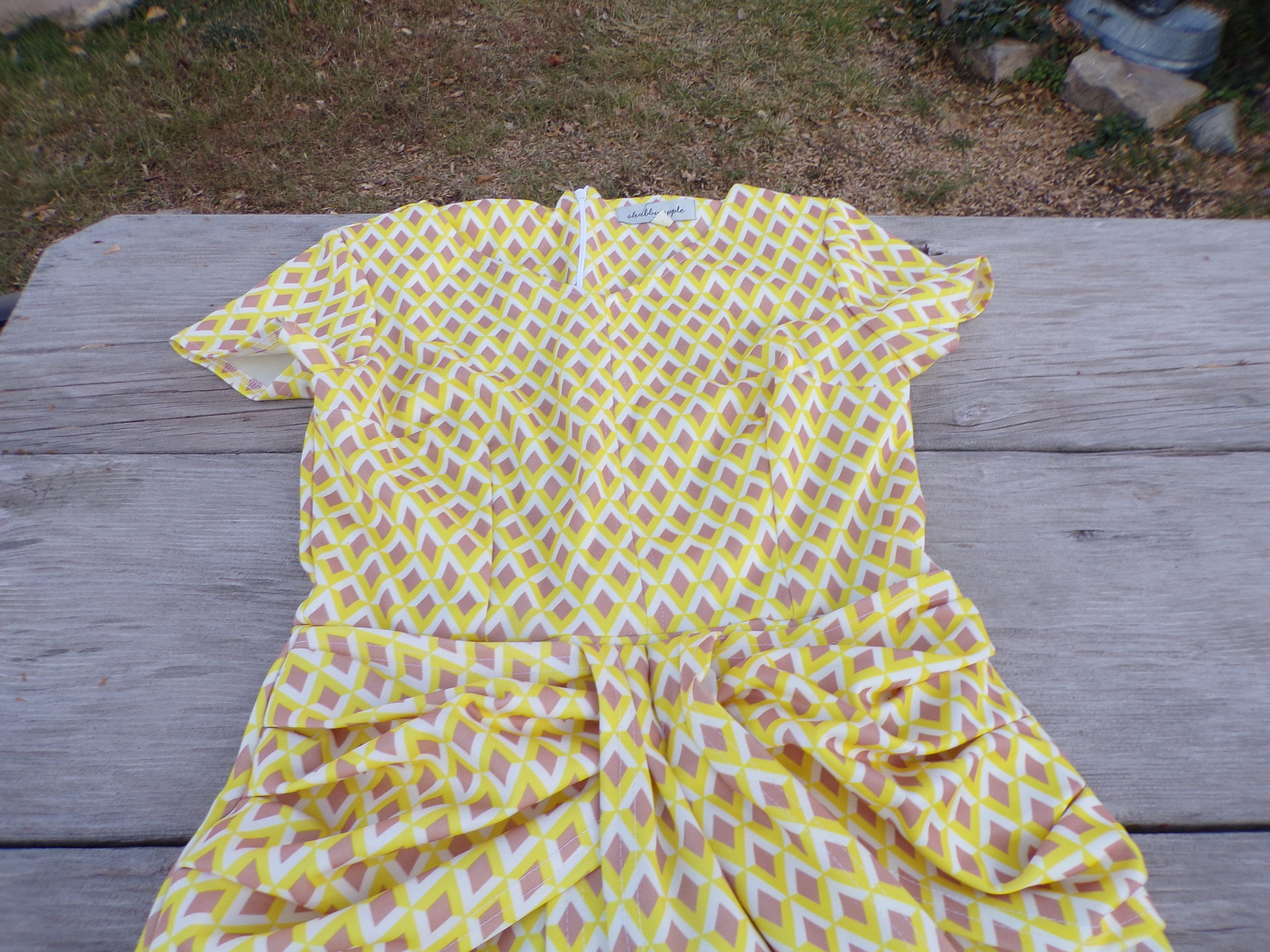 Yellow Apple Dress - Etsy