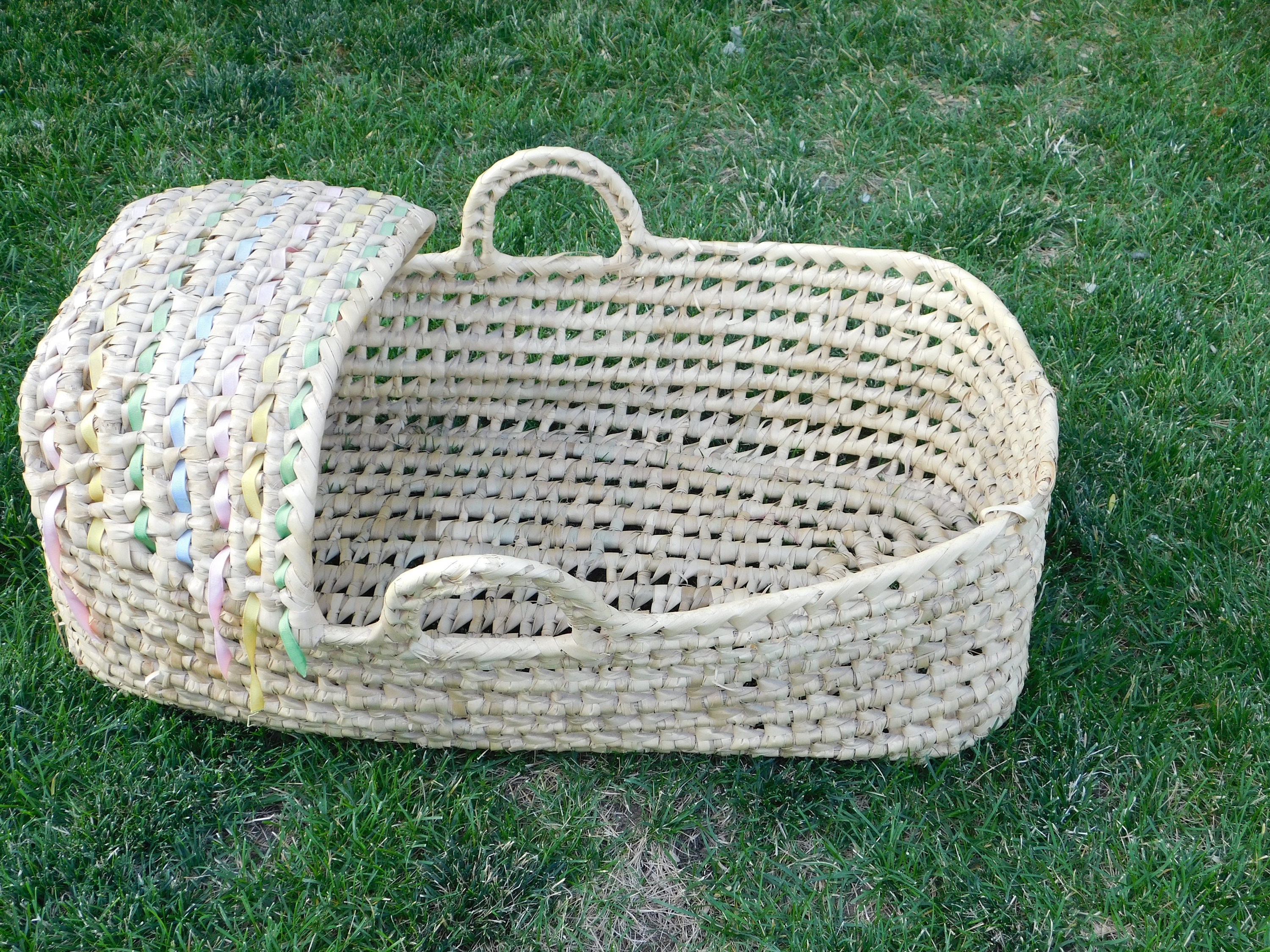 Moses Basket Vintage Moses Basket Vintage baby Vintage Etsy