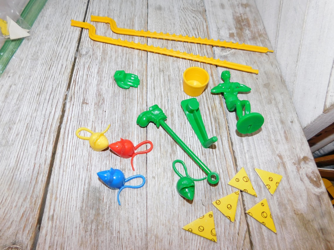 Vintage Mouse Trap Game Pieces Vintage Game Pieces Game Etsy vintage-mouse-trap-game-pieces-vintage-game-pieces-game-etsy
