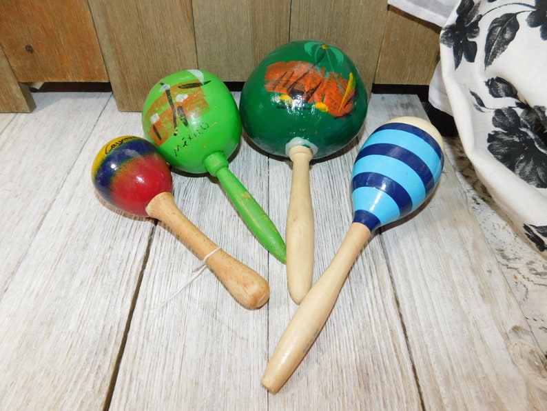 Maracas Musical Shakers Rattles Cayman Islands Mexico Etsy