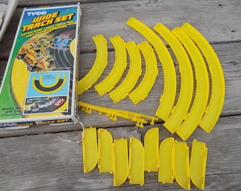 TYCO WIDE TRACK Set in Box, Vintage Toys, Plastic Toys, Memories, Gift, Prop, Daysgonebytreasures *y