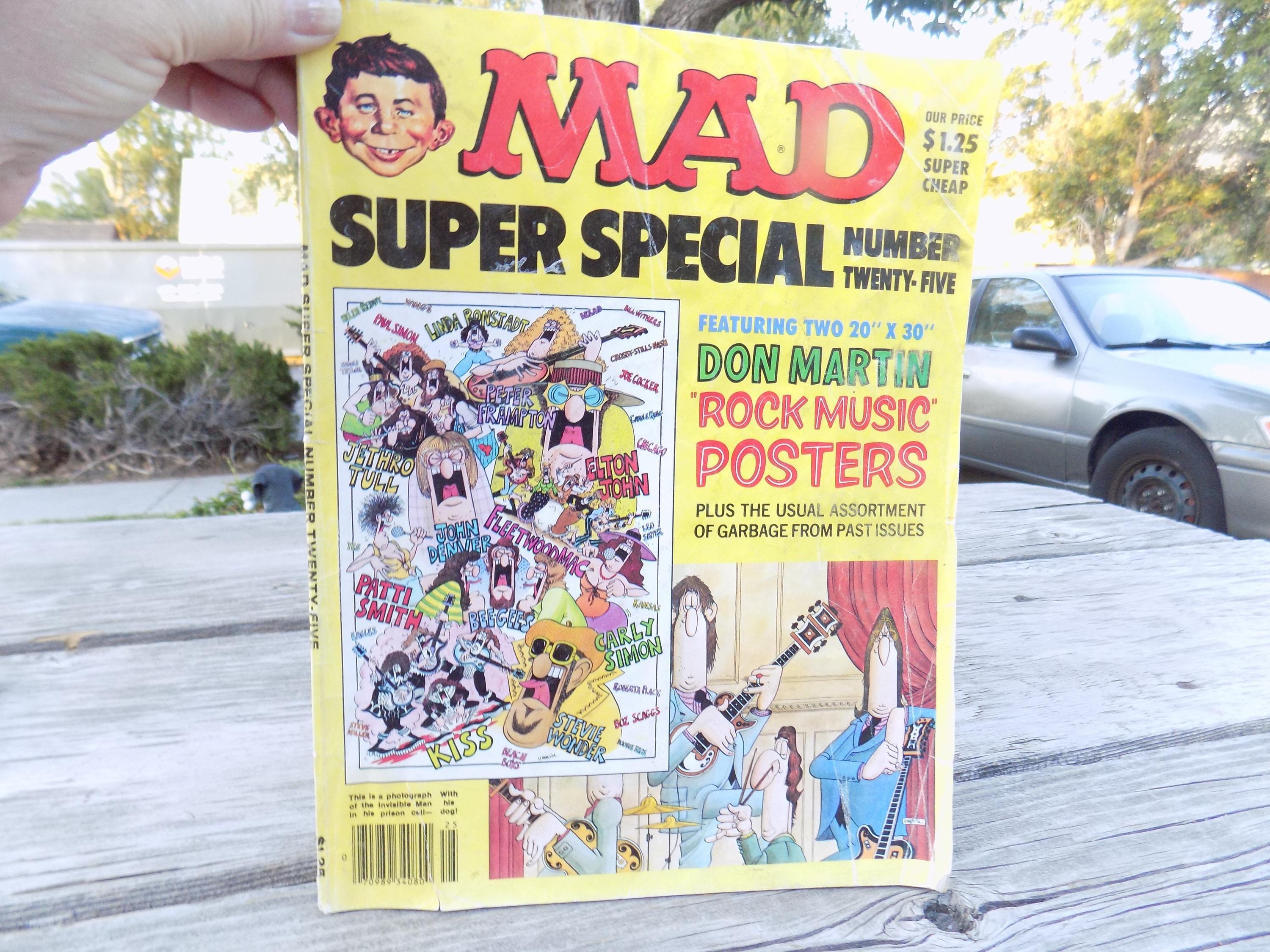 Vintage Mad Magazine Poster - Etsy