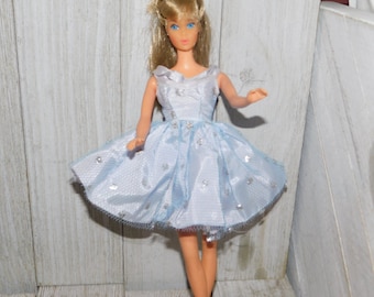 Fashion Doll Sparkly Light Purple Dress, Vintage Doll Clothes, Purple Doll Dress, Doll Clothes, Memories, Gift, Daysgonebytreasures *