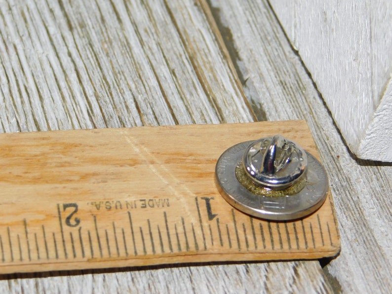Nickle Push Back Button gift idea, Vintage Pin Nickle Vintage Nickle Pin 1974 Vintage jewelry