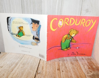 Corduroy By Don Freeman, Paper Back Book, Bear Book, Vintage Children's Book, Vintage Book, Gift, Childhood Memories, Daysgonebytreasures D*