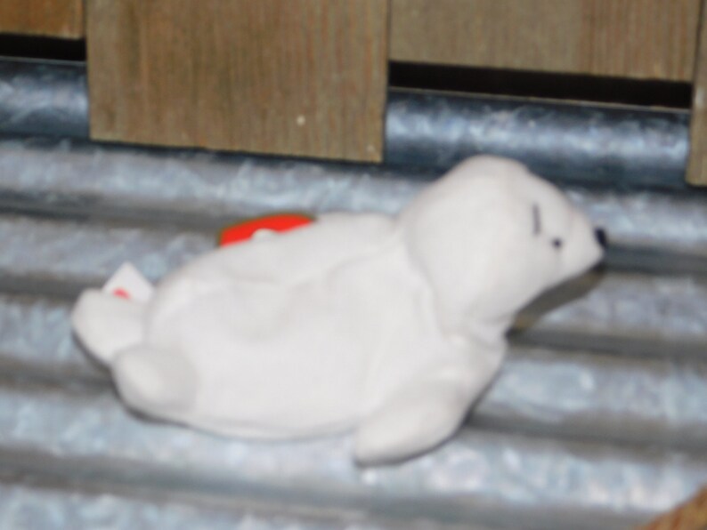 Tiny Ty Beanie Baby White seamore Seal Vintage Ty Stuffed | Etsy