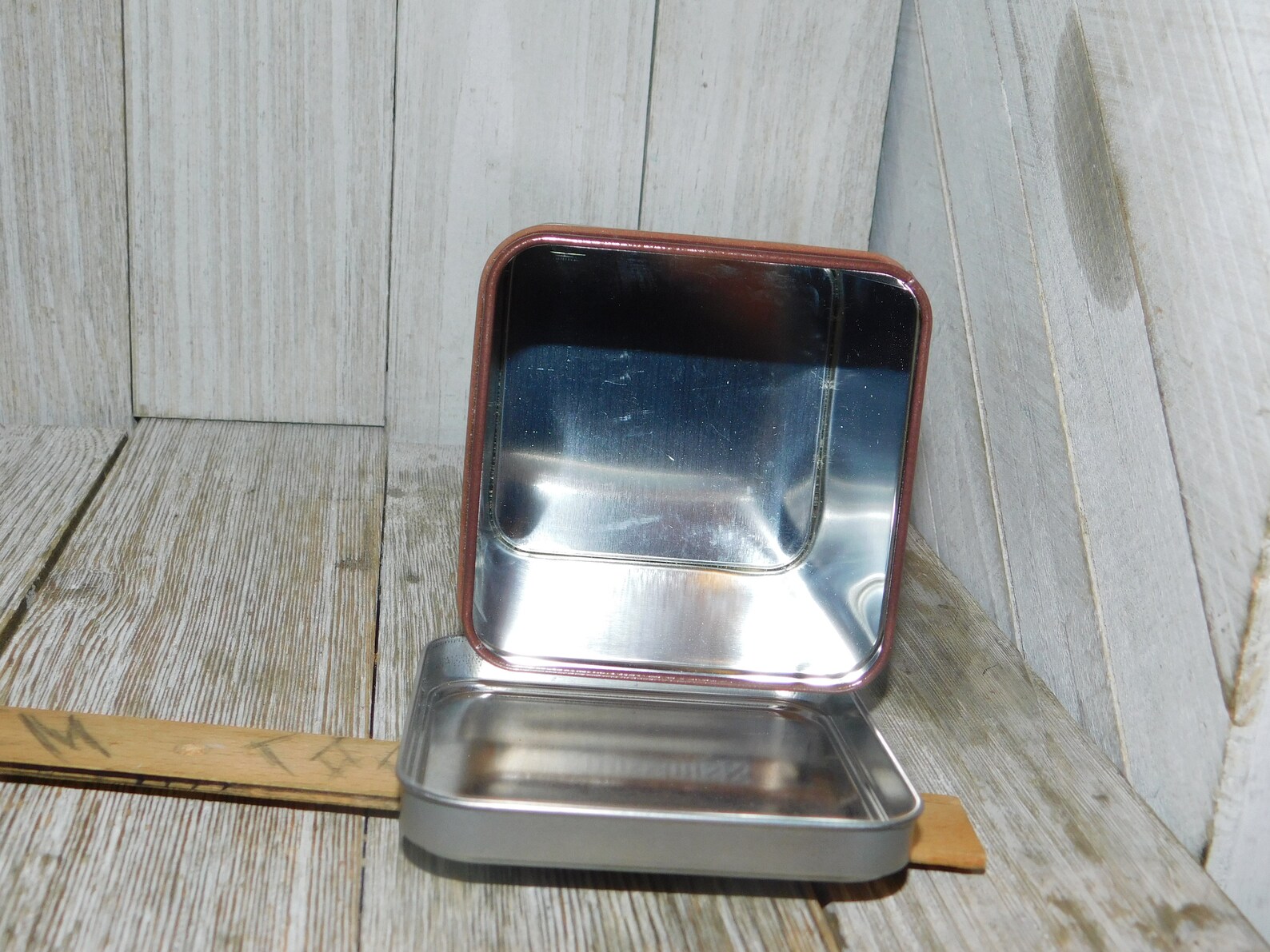 Vintage Swiss Tin Can Small Tin Can Storage Vintage Kitchen Etsy