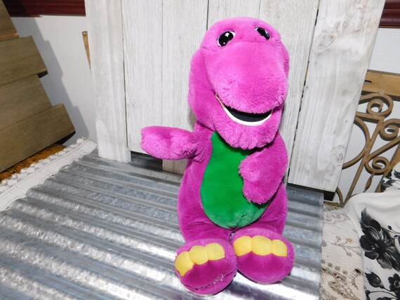 stuffed barney