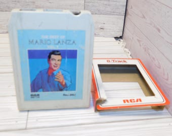 MARIO LANZA, 8 Track, 8 Track Cartridge, Memories, Gift, Prop, Daysgonebytreasures