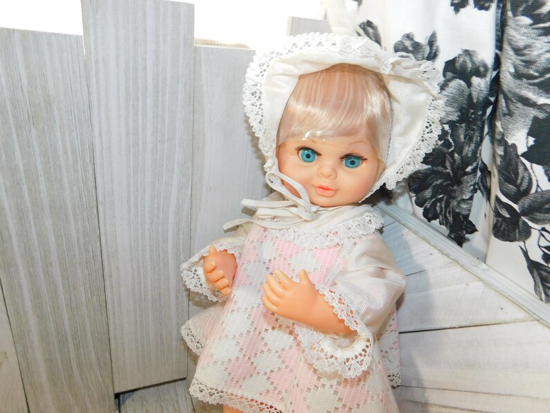 Vintage Rare Music Box Rocking Baby Doll Vintage Musical Etsy