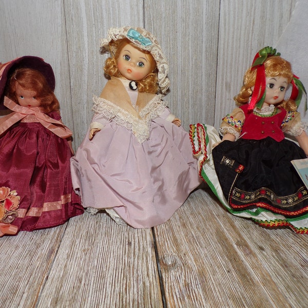 Dolls Madame Alexander Doll Poland, Nancy Ann Doll, Vtg Small Dolls, Childhood Memories, Gift, Prop, Daysgonebytreasures *y