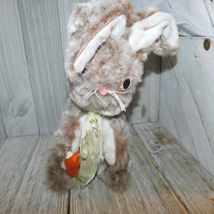 Bunny Rabbit Bantam Toys, Stuffed Toy Bunny Rabbit, Rabbit, Bunny, Vintage Stuffed Toys, Vintage Plush Toys, Vintage Toys, Memories **